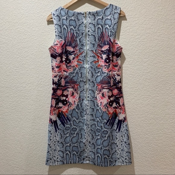 ELISA Immagine Shift Dress Small Sleeveless Unique - Picture 9 of 12